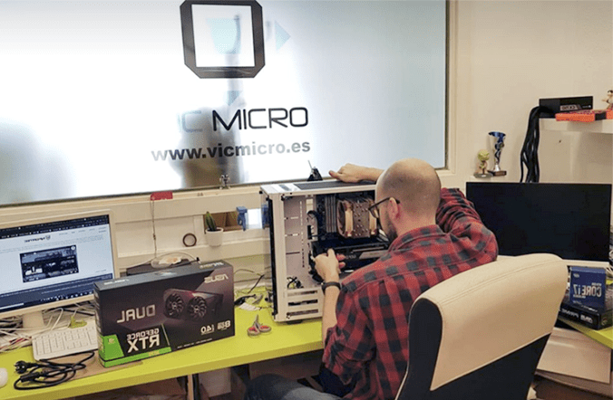 Reparación ordenadores Madrid, Vic Micro.